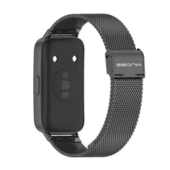 Mijobs Milan Buckle Stainless Steel Watch Band, For Huawei Band 8 / 9 / 10