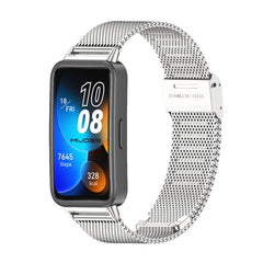 Mijobs Milan Buckle Stainless Steel Watch Band, For Huawei Band 8 / 9 / 10