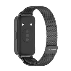 Mijobs Milan Magnetic Stainless Steel Watch Band, For Huawei Band 8 / 9 / 10
