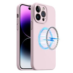 LK MagSafe Magnetic Silicone Phone Case, For iPhone 14 Plus, For iPhone 14, For iPhone 14 Pro, For iPhone 14 Pro Max