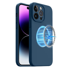 LK MagSafe Magnetic Silicone Phone Case, For iPhone 14 Plus, For iPhone 14, For iPhone 14 Pro, For iPhone 14 Pro Max