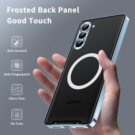 MagSafe Magnetic Frosted Metal Phone Case, For Samsung Galaxy S24 Ultra 5G, For Samsung Galaxy S24+ 5G, For Samsung Galaxy S24 5G, For Samsung Galaxy S23 FE 5G