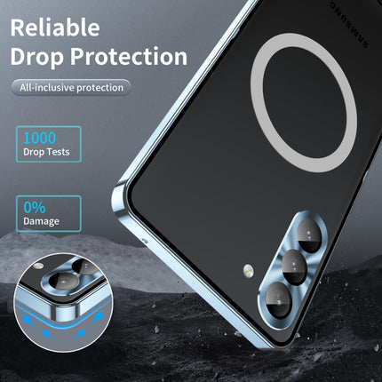 MagSafe Magnetic Frosted Metal Phone Case, For Samsung Galaxy S24 Ultra 5G, For Samsung Galaxy S24+ 5G, For Samsung Galaxy S24 5G, For Samsung Galaxy S23 FE 5G