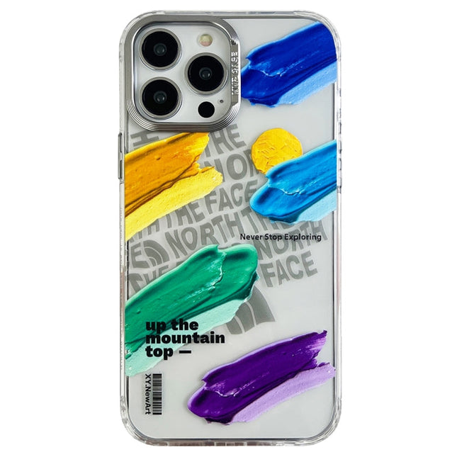 Oil Painting Pattern PC Phone Case, For iPhone 14, For iPhone 14 Pro, For iPhone 14 Pro Max, For iPhone 13 Pro Max, For iPhone 13 Pro, For iPhone 13, For iPhone 12, For iPhone 12 Pro Max, For iPhone 12 Pro, For iPhone 11