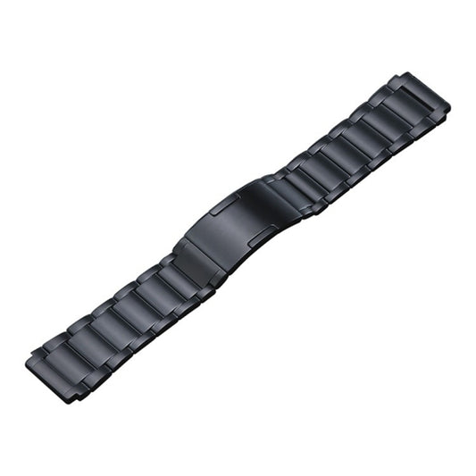 22mm Three Strains HW Buckle Titanium Steel Watch Band, For Huawei Watch 4 Pro/GT3/GT2 Porsche Ver