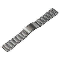 22mm Three Strains HW Buckle Titanium Steel Watch Band, For Huawei Watch 4 Pro/GT3/GT2 Porsche Ver