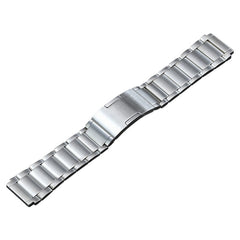 22mm Three Strains HW Buckle Titanium Steel Watch Band, For Huawei Watch 4 Pro/GT3/GT2 Porsche Ver