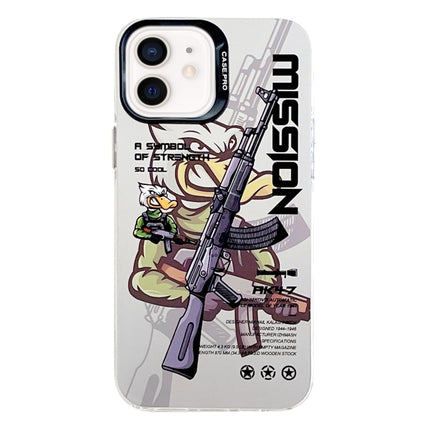 Electroplated Silver Series PC Protective Phone Case, For iPhone 11