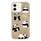 For iPhone 12 / Brown Panda