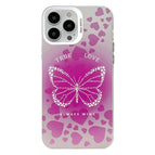 For iPhone 12 Pro / Pink Butterfly