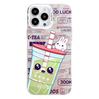 For iPhone 14 Pro / Green Milk Tea