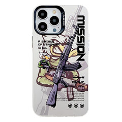 Electroplated Silver Series PC Protective Phone Case, For iPhone 14 Pro Max