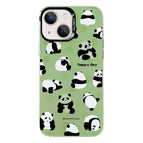 For iPhone 15 / Green Panda