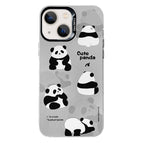 For iPhone 15 Plus / Grey Panda