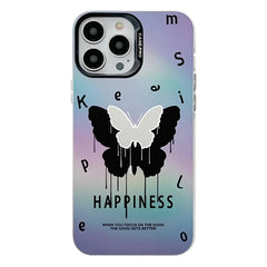 Electroplated Silver Series PC Protective Phone Case, For iPhone 15 Pro Max