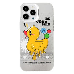 Electroplated Silver Series PC Protective Phone Case, For iPhone 15 Pro Max