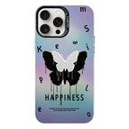 For iPhone 16 Pro Max / Black Butterfly