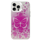 For iPhone 16 Pro Max / Pink Butterfly