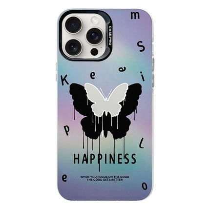 Electroplated Silver Series PC Protective Phone Case, For iPhone 16 Pro