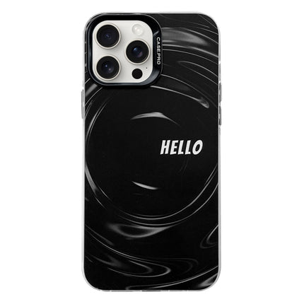 Electroplated Silver Series PC Protective Phone Case, For iPhone 16 Pro