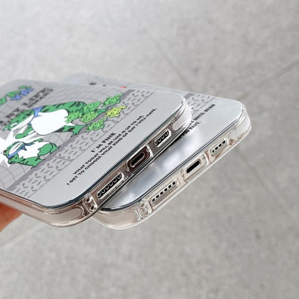 Electroplated Silver Series PC Protective Phone Case, For iPhone 12 Pro Max