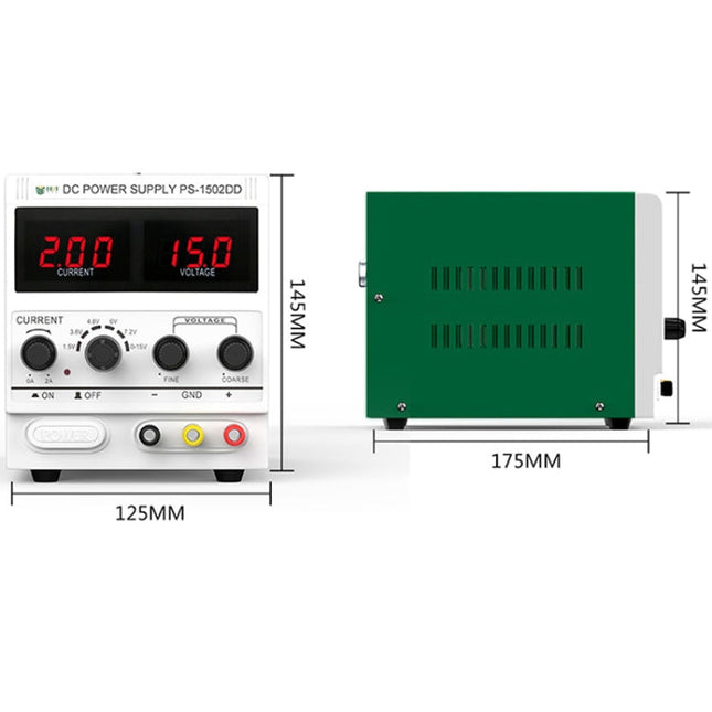 BEST 1502DD 15V / 2A Digital Display DC Regulated Power Supply