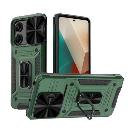 Camshield Robot TPU Hybrid PC Phone Case, For Xiaomi Redmi K70E 5G, For Xiaomi Redmi Note 13 5G, For Xiaomi Redmi Note 13 Pro 5G, For Xiaomi Redmi K60 Ultra