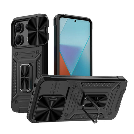 Camshield Robot TPU Hybrid PC Phone Case, For Xiaomi Redmi K70E 5G, For Xiaomi Redmi Note 13 5G, For Xiaomi Redmi Note 13 Pro 5G, For Xiaomi Redmi K60 Ultra