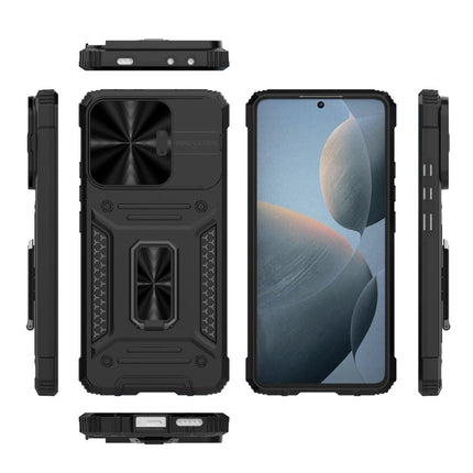 Camshield Robot TPU Hybrid PC Phone Case, For Xiaomi Redmi K70E 5G, For Xiaomi Redmi Note 13 5G, For Xiaomi Redmi Note 13 Pro 5G, For Xiaomi Redmi K60 Ultra