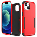 For iPhone 15 Plus / Red+Black
