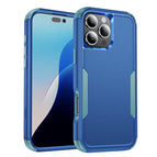 For iPhone 16 Pro / Royal Blue+Grey Green