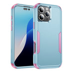 For iPhone 16 Pro / Grey Green+Pink