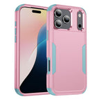 For iPhone 17 Pro / Pink+Grey Green