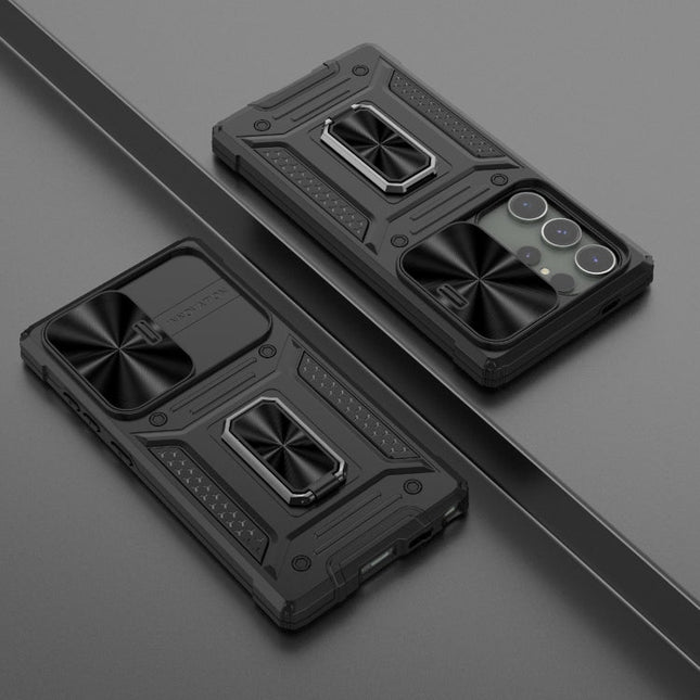 Camshield Robot TPU Hybrid PC Phone Case, For Samsung Galaxy S24 Ultra 5G, For Samsung Galaxy S24+ 5G, For Samsung Galaxy S24 5G, For Samsung Galaxy A14 4G/5G