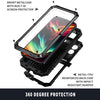 R-JUST Shockproof Life Waterproof Dust-proof Metal + Silicone Phone Case with Holder, For iPhone 15 Pro Max, For iPhone 15 Pro, For iPhone 15 Plus, For iPhone 15