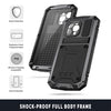 R-JUST Shockproof Life Waterproof Dust-proof Metal + Silicone Phone Case with Holder, For iPhone 15 Pro Max, For iPhone 15 Pro, For iPhone 15 Plus, For iPhone 15