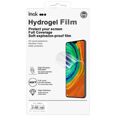 2pcs imak Curved Full Screen Hydrogel Film Protector, For Realme 12 Pro 5G/12 Pro+ 5G, For Realme GT5 Pro 5G, For Realme 11 Pro 5G / 11 Pro+ 5G