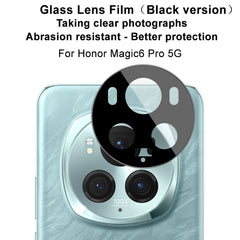 IMAK Rear Camera Lens Glass Film Black Version, For Honor Magic6 Pro 5G, For Honor Magic6 5G, For Honor Magic V2 5G