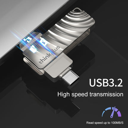 Lenovo Thinkplus MU232 USB 3.2 + USB-C / Type-C Dual Head Flash Drive, 64GB, 128GB, 256GB
