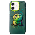 For iPhone 12 / Green Cat