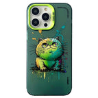For iPhone 15 Pro / Green Cat
