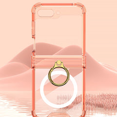 GKK MagSafe Airbag Hinge Shockproof Phone Case with Ring Holder, For Samsung Galaxy Z Flip6 / Flip7 FE, For Samsung Galaxy Z Flip5