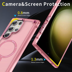 Skin Feel TPU + PC MagSafe Magnetic Phone Case, For Samsung Galaxy S23 Ultra 5G, For Samsung Galaxy S23+ 5G, For Samsung Galaxy S23 5G, For Samsung Galaxy S22 Ultra 5G, For Samsung Galaxy S22+ 5G, For Samsung Galaxy S22 5G