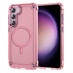 Skin Feel TPU + PC MagSafe Magnetic Phone Case, For Samsung Galaxy S25 5G, For Samsung Galaxy S25+ 5G, For Samsung Galaxy S25 Ultra 5G, For Samsung Galaxy S24 Ultra 5G, For Samsung Galaxy S24+ 5G, For Samsung Galaxy S24 5G, For Samsung Galaxy S23 Ultra 5G