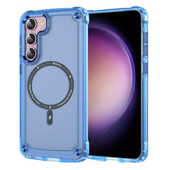 Skin Feel TPU + PC MagSafe Magnetic Phone Case, For Samsung Galaxy S25 5G, For Samsung Galaxy S25+ 5G, For Samsung Galaxy S25 Ultra 5G, For Samsung Galaxy S24 Ultra 5G, For Samsung Galaxy S24+ 5G, For Samsung Galaxy S24 5G, For Samsung Galaxy S23 Ultra 5G