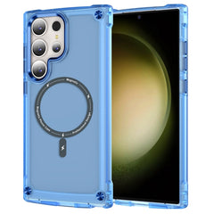 Skin Feel TPU + PC MagSafe Magnetic Phone Case, For Samsung Galaxy S23 Ultra 5G, For Samsung Galaxy S23+ 5G, For Samsung Galaxy S23 5G, For Samsung Galaxy S22 Ultra 5G, For Samsung Galaxy S22+ 5G, For Samsung Galaxy S22 5G