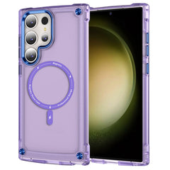Skin Feel TPU + PC MagSafe Magnetic Phone Case, For Samsung Galaxy S23 Ultra 5G, For Samsung Galaxy S23+ 5G, For Samsung Galaxy S23 5G, For Samsung Galaxy S22 Ultra 5G, For Samsung Galaxy S22+ 5G, For Samsung Galaxy S22 5G