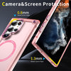 Skin Feel TPU + PC MagSafe Magnetic Phone Case, For Samsung Galaxy S24 Ultra 5G, For Samsung Galaxy S24 5G, For Samsung Galaxy S23 Ultra 5G, For Samsung Galaxy S22 Ultra 5G, For Samsung Galaxy S22+ 5G