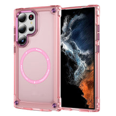 Skin Feel TPU + PC MagSafe Magnetic Phone Case, For Samsung Galaxy S25 5G, For Samsung Galaxy S25+ 5G, For Samsung Galaxy S25 Ultra 5G, For Samsung Galaxy S24 Ultra 5G, For Samsung Galaxy S24+ 5G, For Samsung Galaxy S24 5G, For Samsung Galaxy S23 Ultra 5G