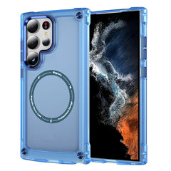 Skin Feel TPU + PC MagSafe Magnetic Phone Case, For Samsung Galaxy S25 5G, For Samsung Galaxy S25+ 5G, For Samsung Galaxy S25 Ultra 5G, For Samsung Galaxy S24 Ultra 5G, For Samsung Galaxy S24+ 5G, For Samsung Galaxy S24 5G